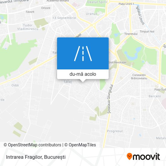 Hartă Intrarea Fragilor