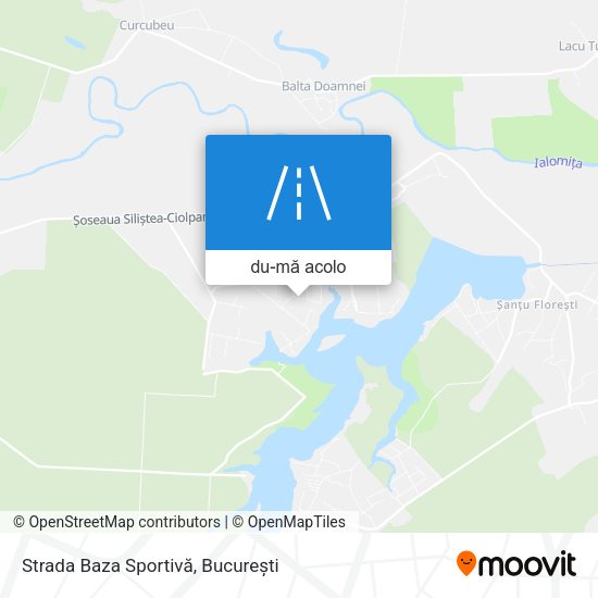 Hartă Strada Baza Sportivă