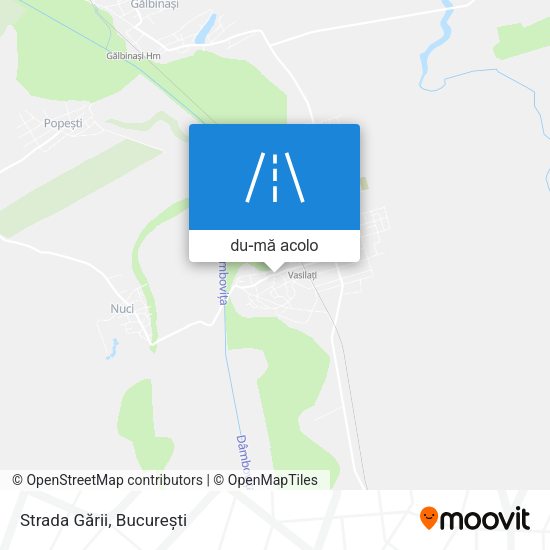Hartă Strada Gării