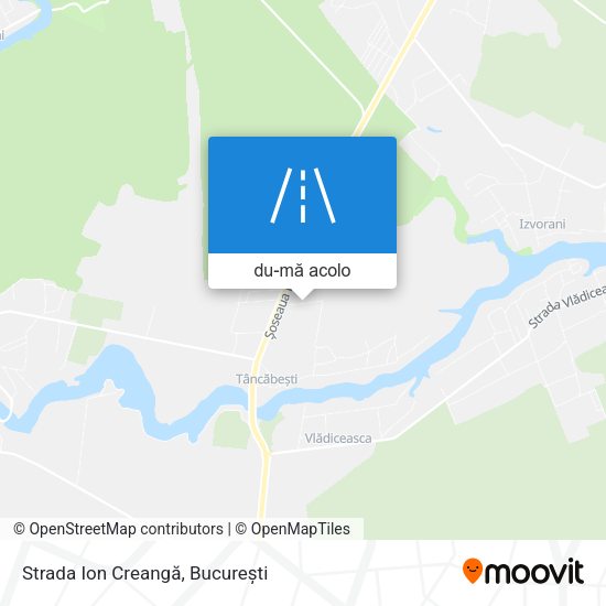 Hartă Strada Ion Creangă