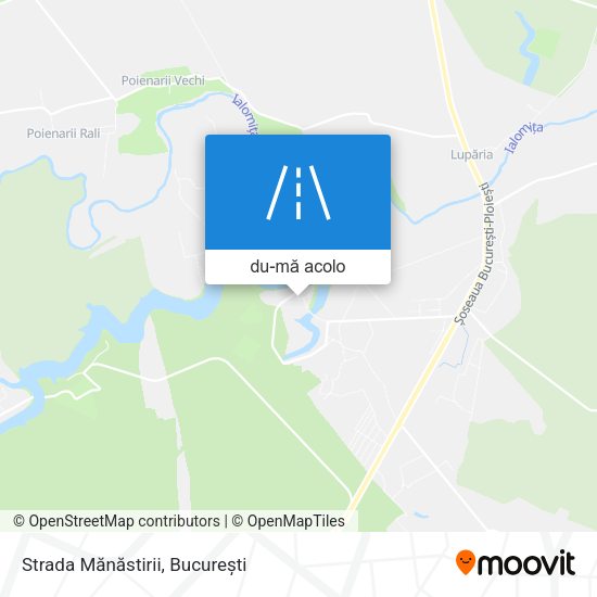 Hartă Strada Mănăstirii