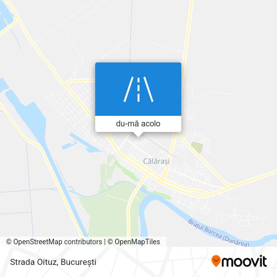 Hartă Strada Oituz