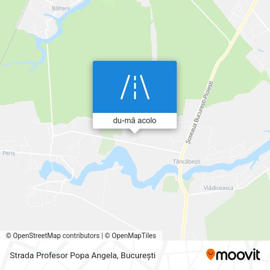 Hartă Strada Profesor Popa Angela