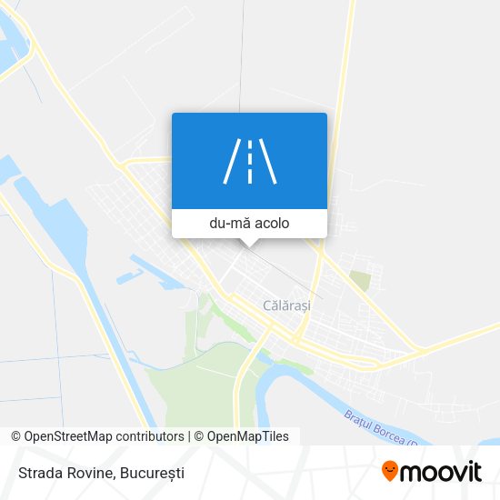 Hartă Strada Rovine