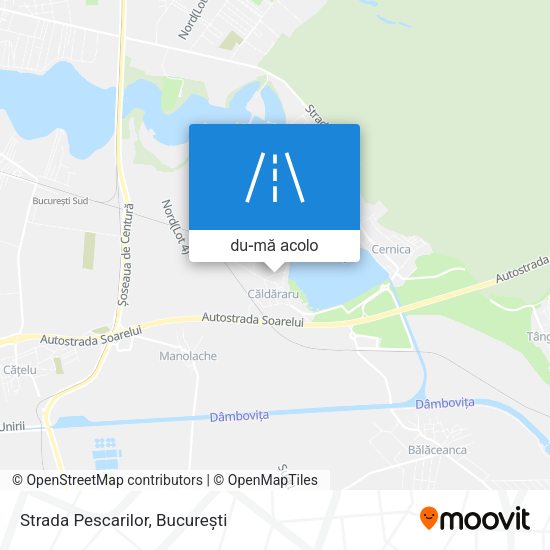 Hartă Strada Pescarilor