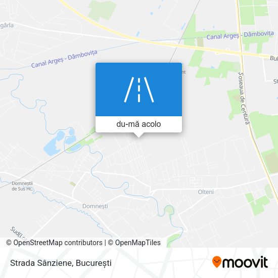 Hartă Strada Sânziene