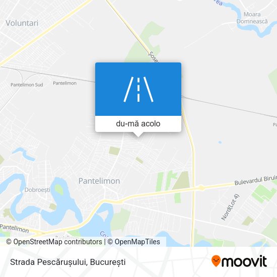 Hartă Strada Pescărușului