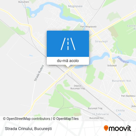 Hartă Strada Crinului