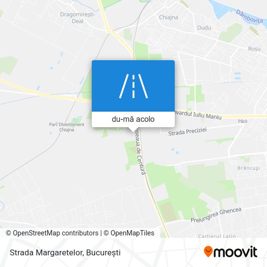 Hartă Strada Margaretelor
