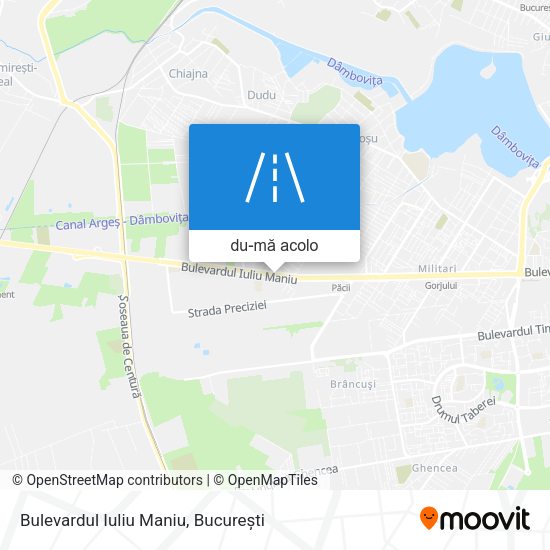 Hartă Bulevardul Iuliu Maniu