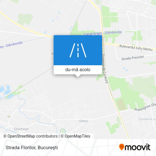Hartă Strada Florilor