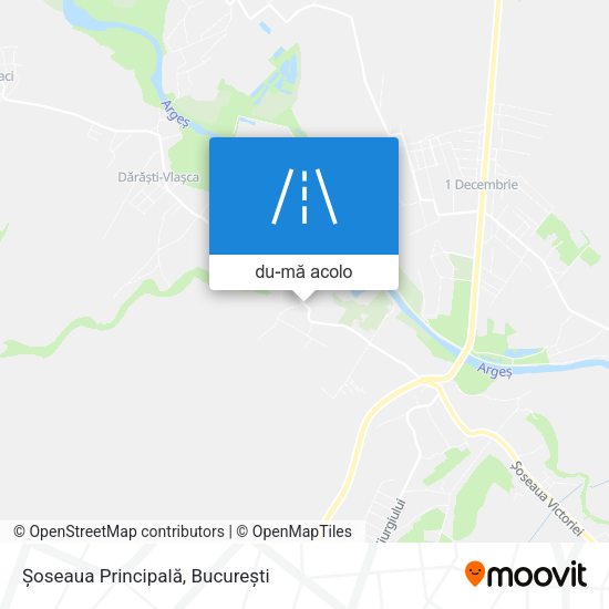 Hartă Șoseaua Principală