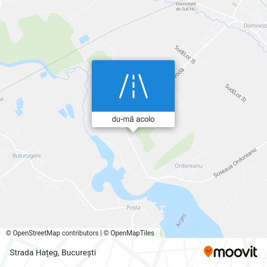 Hartă Strada Hațeg