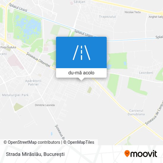 Hartă Strada Mirăslău