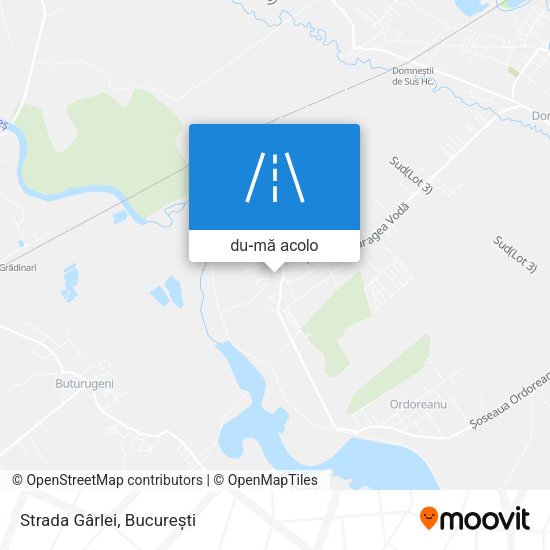 Hartă Strada Gârlei
