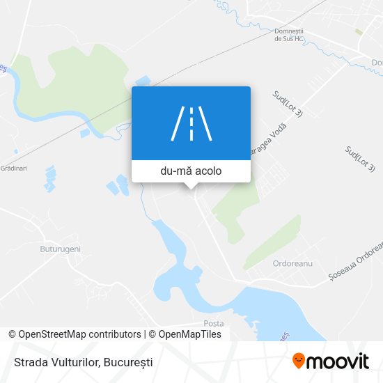 Hartă Strada Vulturilor
