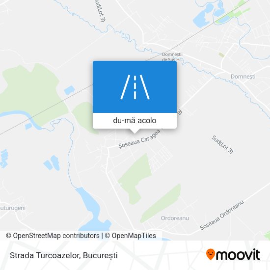 Hartă Strada Turcoazelor