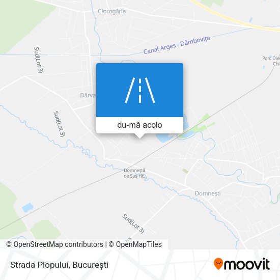 Hartă Strada Plopului