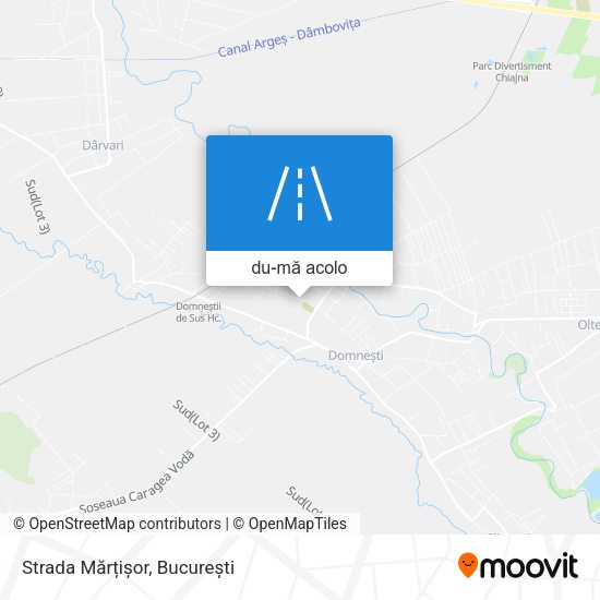 Hartă Strada Mărțișor
