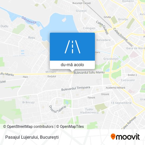 Hartă Pasajul Lujerului