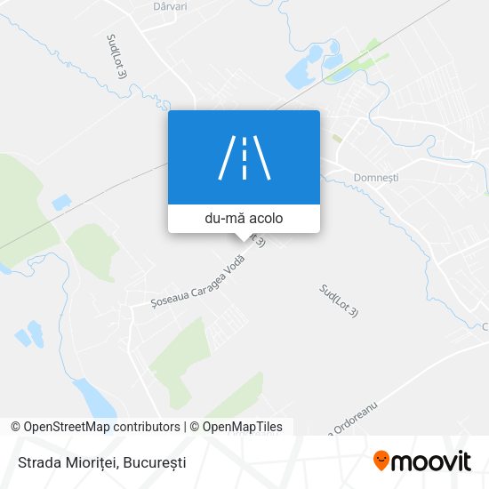 Hartă Strada Mioriței