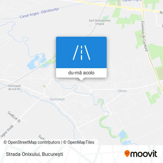Hartă Strada Onixului