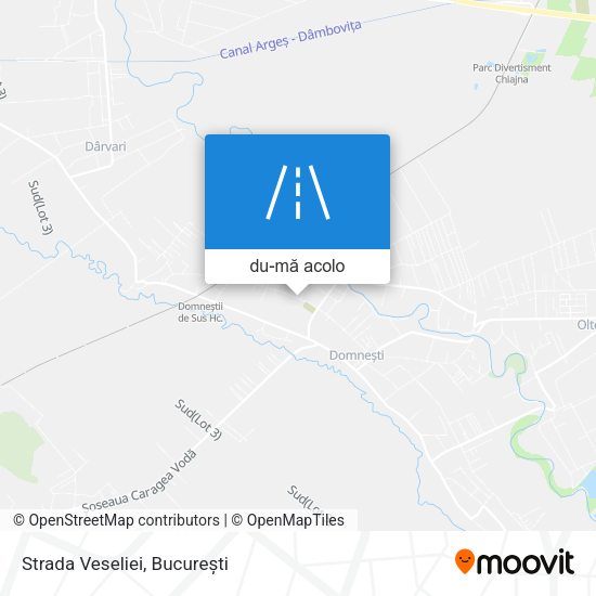 Hartă Strada Veseliei