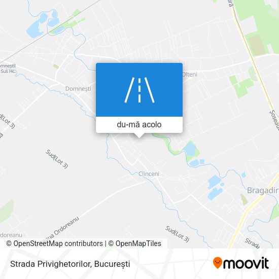 Hartă Strada Privighetorilor