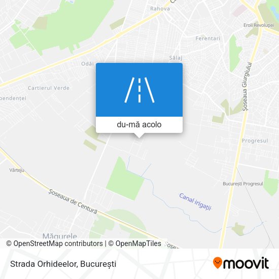 Hartă Strada Orhideelor