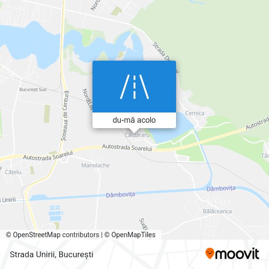 Hartă Strada Unirii
