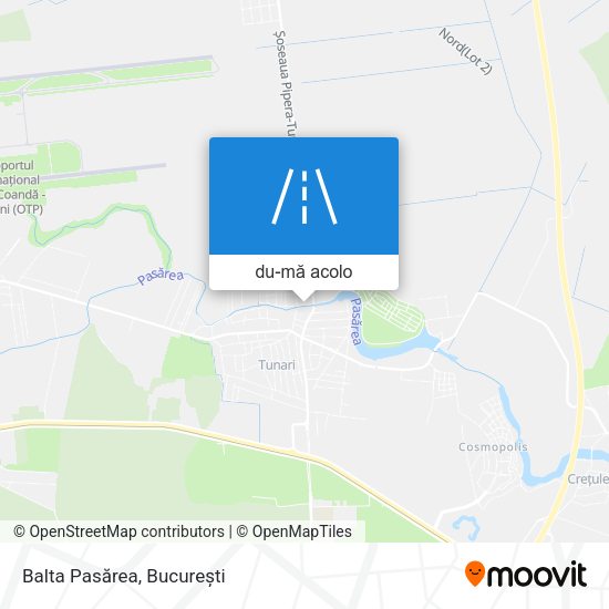 Hartă Balta Pasărea