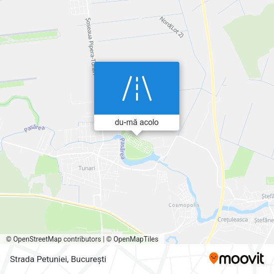 Hartă Strada Petuniei