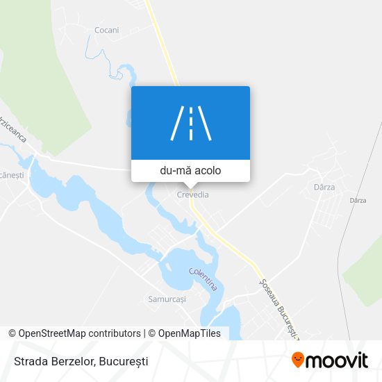 Hartă Strada Berzelor