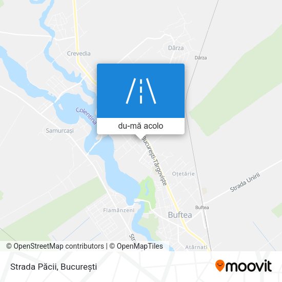 Hartă Strada Păcii