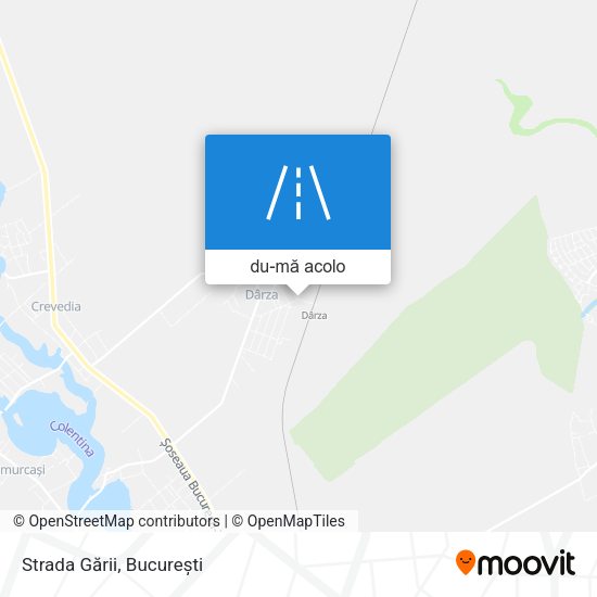 Hartă Strada Gării