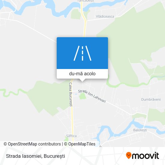 Hartă Strada Iasomiei