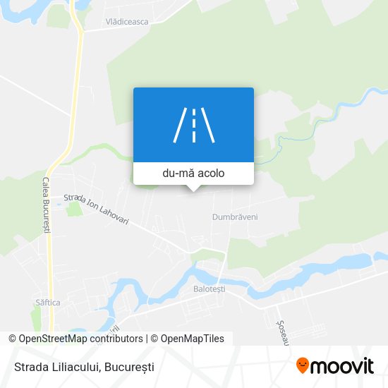 Hartă Strada Liliacului