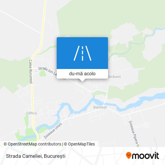 Hartă Strada Cameliei