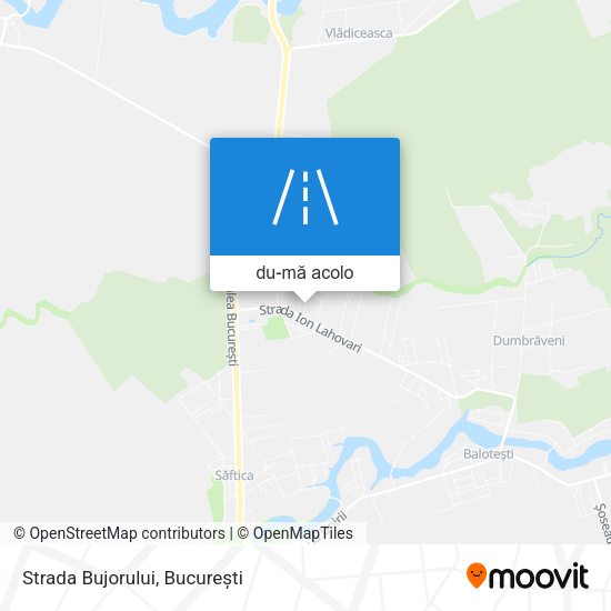 Hartă Strada Bujorului