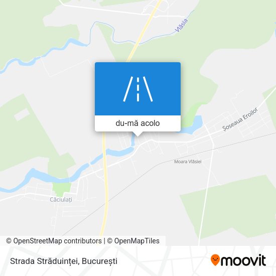 Hartă Strada Străduinței