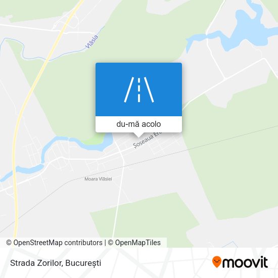 Hartă Strada Zorilor