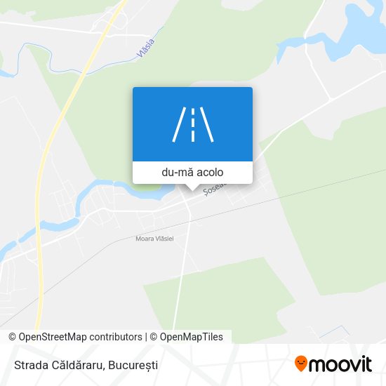 Hartă Strada Căldăraru