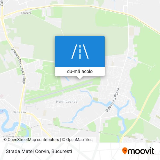 Hartă Strada Matei Corvin