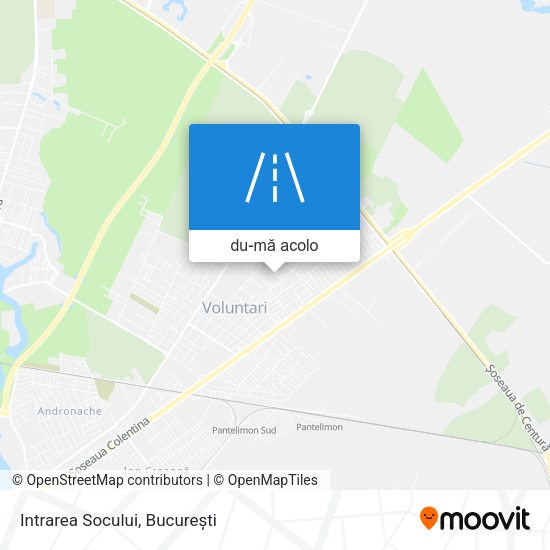 Hartă Intrarea Socului