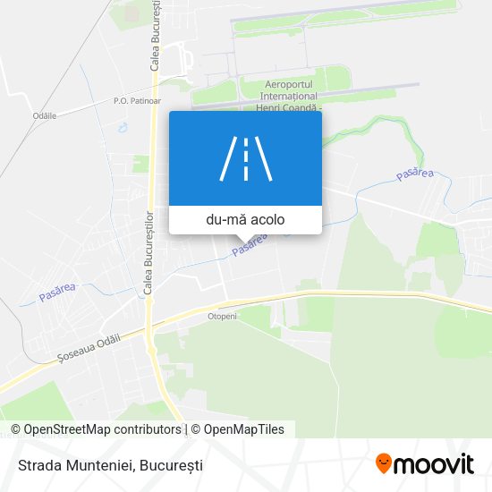 Hartă Strada Munteniei