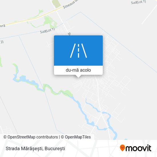 Hartă Strada Mărășești