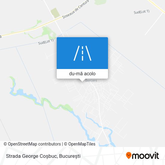 Hartă Strada George Coșbuc