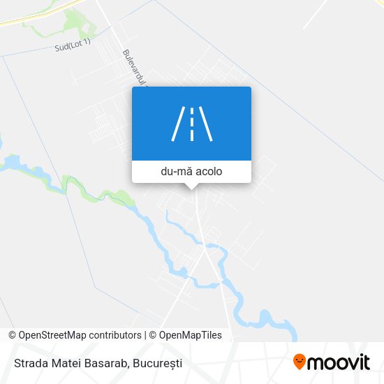 Hartă Strada Matei Basarab