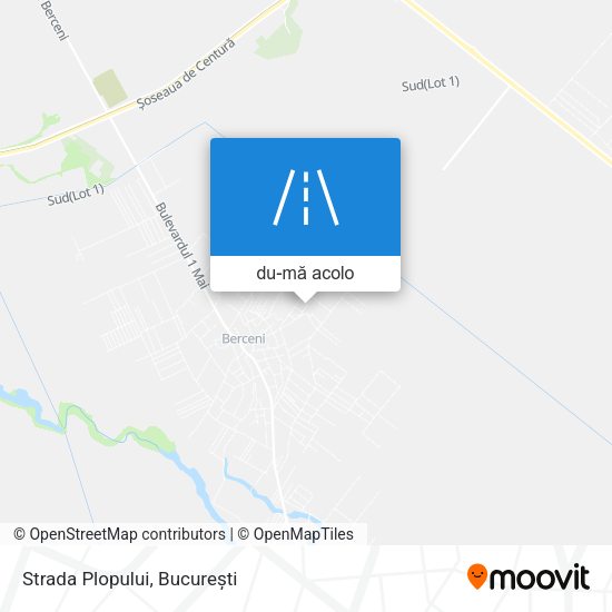 Hartă Strada Plopului