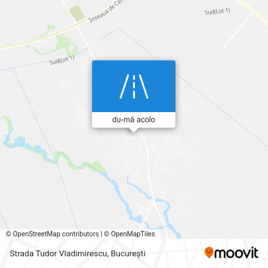 Hartă Strada Tudor Vladimirescu
